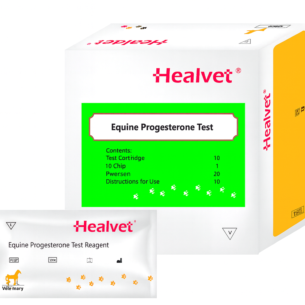 Equine Progesterone Test Kit for Healvet FIA-3000