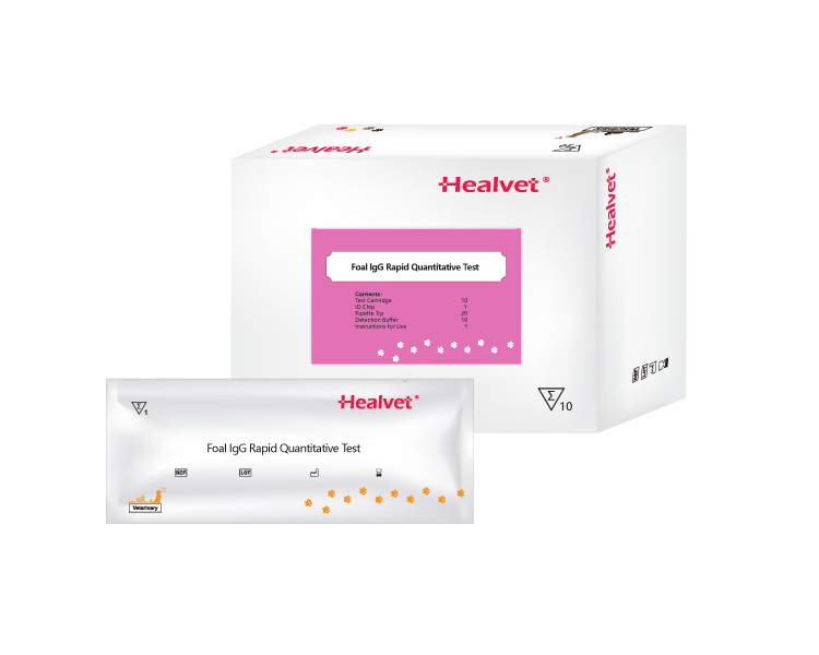 Equine and Foal IgG Test Kit for Healvet FIA-3000